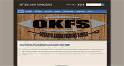 Desktop Screenshot of ontariokayakfishingseries.com
